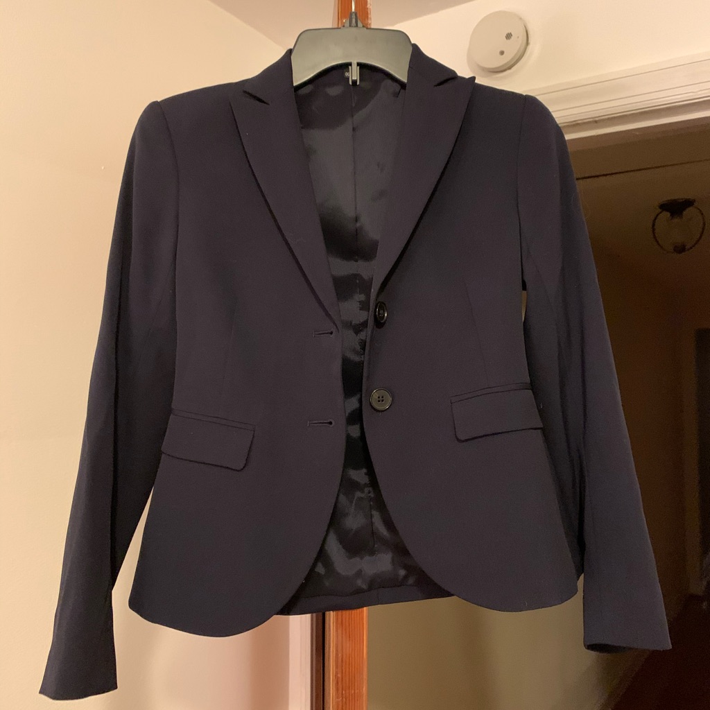Navy Theory Blazer - Gabe B2 Style